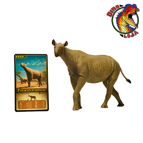 PARACERATHERIUM GRANGERI EOFAUNA MODELO DE MAMÍFERO EXTINTO ESCALA 1:35 RINOCERONTE PRÉ-HISTÓRICO [PRÉ-VENDA]