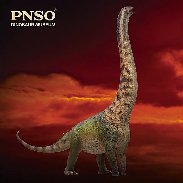 HONGKONGSAURUS PNSO "HUIGUI" RÉPLICA DE DINOSSAURO PESCOÇUDO MINIATURA DE PVC TITANOSSAURÍDEO