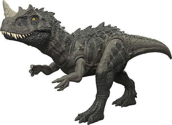 CERATOSAURUS MATTEL WILD ROAR JURASSIC WORLD SURVIVAL DINO COM SOM ARTICULADO CERATOSSAURO