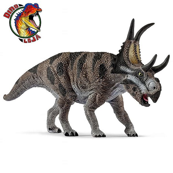 DIABLOCERATOPS SCHLEICH DINOSSAURO RÉPLICA DE CERATOPSÍDEO BRINQUEDO IMPORTADO