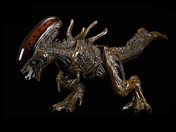 X-REX REBOR TYRANNOSAURUS ALIEN XENOMORFO SWARM VARIAÇÃO RADIOATIVA T-REX MUTANTE