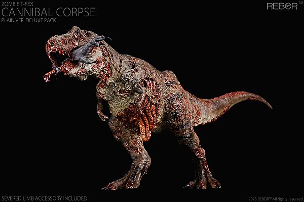 TYRANNOSAURUS REX ZUMBI REBOR "CANNIBAL CORPSE" VERSÃO PLANÍCIE TIRANOSSAURO