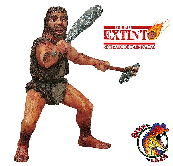 HOMEM DAS CAVERNAS BARBUDO PAPO BRINQUEDO HOMEM PRÉ-HISTÓRICO 2000
