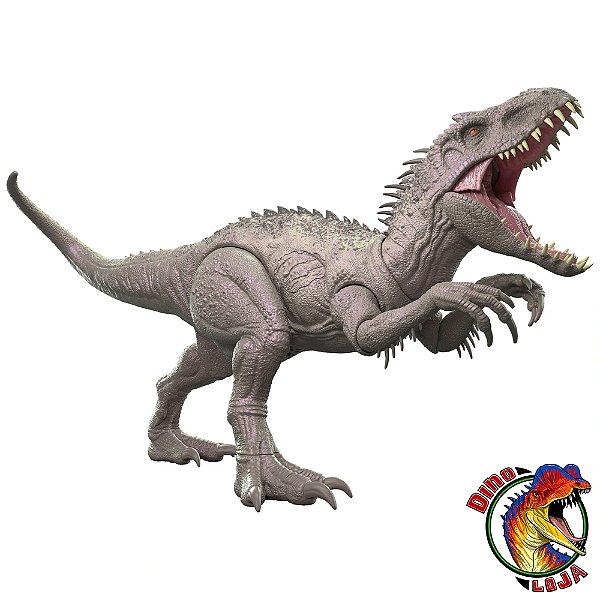 INDOMINUS REX MATTEL ULTIMATE DAMAGE COM SOM E LUZ JURASSIC WORLD [PRÉ-VENDA]
