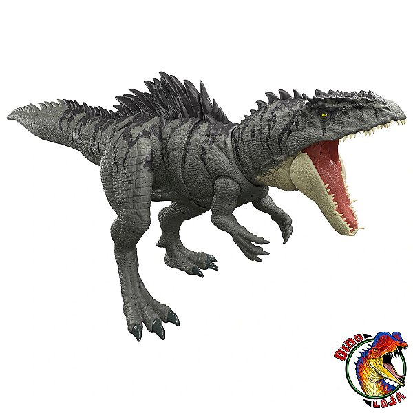 GIGANOTOSAURUS MATTEL COLOSSAL CHOMP JURASSIC WORLD SURVIVAL GIGANOTOSSAURO