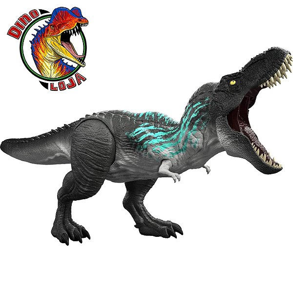 TYRANNOSAURUS REX MATTEL MUSCLE MADNESS JURASSIC WORLD COM SOM