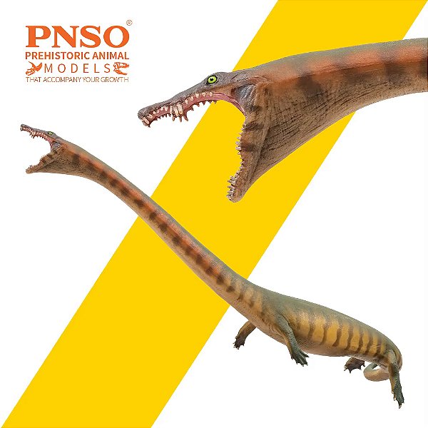 DINOCEPHALOSAURUS PNSO "XIAOCHONG" FIGURA DE RÉPTIL MARINHO TRIÁSSICO MINIATURA CIENTÍFICA