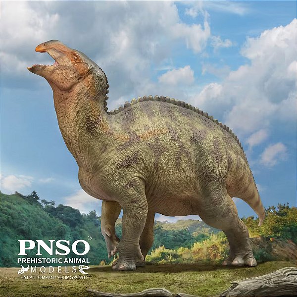 LANZHOUSAURUS PNSO "LANQI" FIGURA DE DINOSSAURO HERBÍVORO MINIATURA CIENTÍFICA