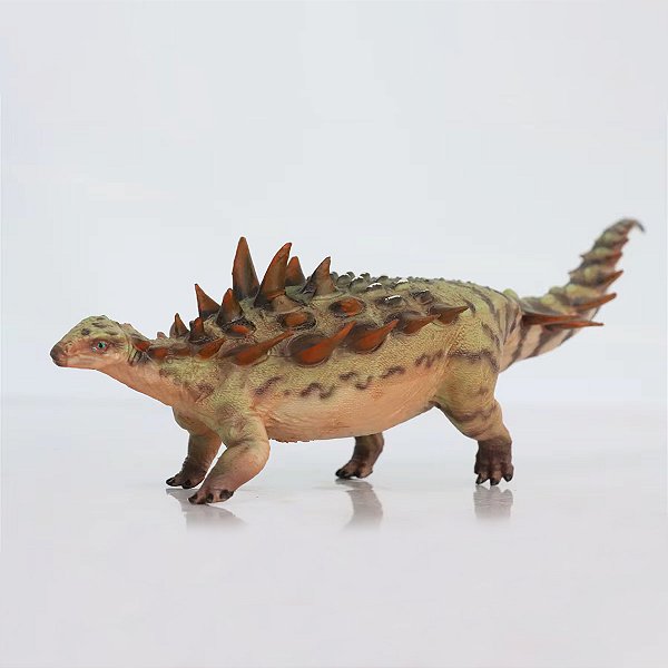 GASTONIA VERDE HAOLONGGOOD MINIATURA DINOSSAURO ENCOURAÇADO BONECO