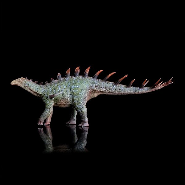 DACENTRURUS HAOLONGGOOD VERDE MINIATURA DINOSSAURO ESTEGOSSAURÍDEO ESPINHOSO