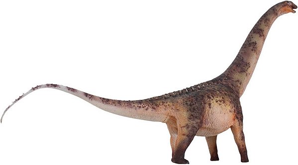 ARGENTINOSAURUS MARROM HAOLONGGOOD DINOSSAURO MODELO CIENTÍFICO SAURÓPODE GIGANTE ARGENTINOSSAURO