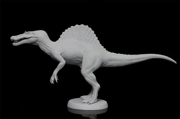 SPINOSAURUS NANMU 2.0 JURASSIC PARK 3 KIT SEM PINTURA ESTÁTUA DE DINOSSAURO ESPINOSSAURO