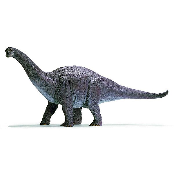 APATOSAURUS SCHLEICH 2008 REPLICA-SAURUS FIGURA DE DINOSSAURO SAURÓPODE APATOSSAURO RARO [USADO]