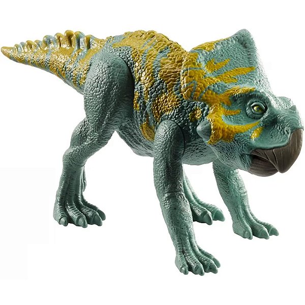 PROTOCERATOPS MATTEL VERDE ATTACK PACK JURASSIC WORLD REINO AMEAÇADO / PRIMAL ATTACK PROTOCERÁTOPE