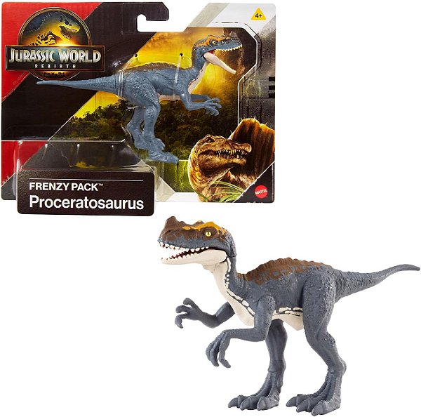 PROCERATOSAURUS MATTEL 2025 AZUL FRENZY PACK JURASSIC WORLD REBIRTH PROCERATOSSAURO