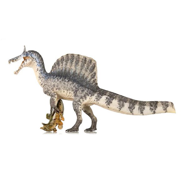SPINOSAURUS MIRABILIS HAOLONGGOOD 2026 CINZA "ZHANG HENG" DINOSSAURO CARNÍVORO MODELO CIENTÍFICO ESPINOSSAURO [PRÉ-VENDA]