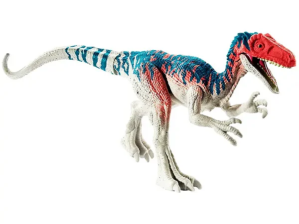 COELURUS MATTEL ATTACK PACK DINO RIVALS DINOSSAURO CARNÍVORO ARTICULADO [USADO]