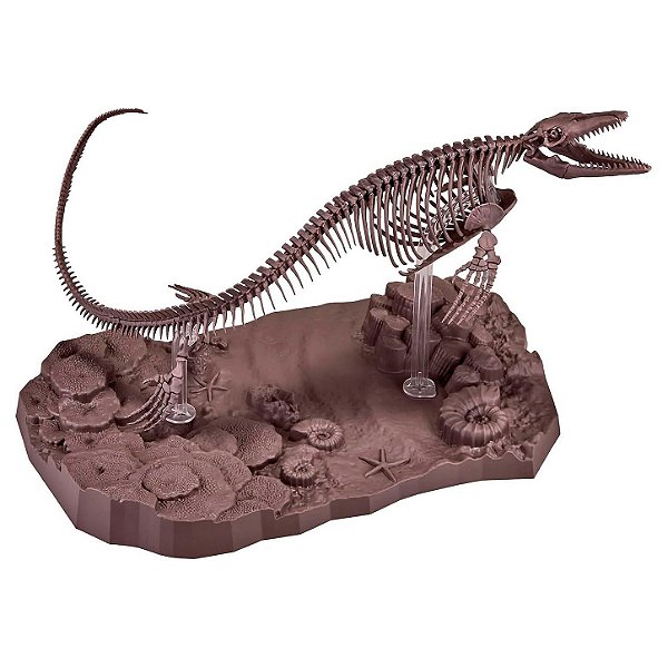 MOSASAURUS MODEL KIT DE ESQUELETO EM PLÁSTICO ESCALA 1:32 IMAGINARY SKELETON BANDAI SPIRITS MOSASSAURO