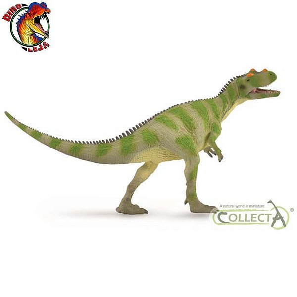 SALTRIOVENATOR COLLECTA 2020 MINIATURA DE DINOSSAURO ITALIANO CARNÍVORO COM CHIFRES