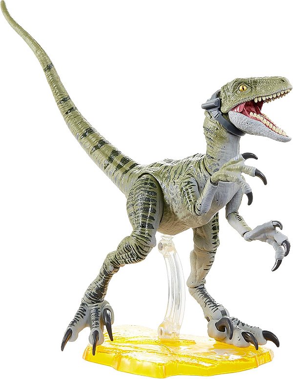 VELOCIRAPTOR CHARLIE AMBER COLLECTION JURASSIC WORLD MATTEL