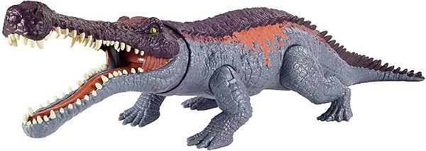 SARCOSUCHUS MASSIVE BITERS MATTEL PRIMAL ATTACK JURASSIC WORLD CONTROLE DE ATAQUE TOTAL