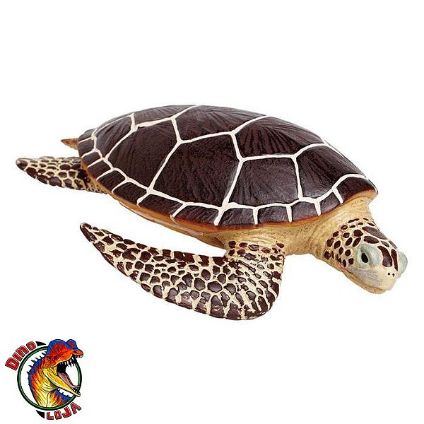 TARTARUGA MARINHA SAFARI LTD INCREDIBLE CREATURES MINIATURA DE ANIMAL