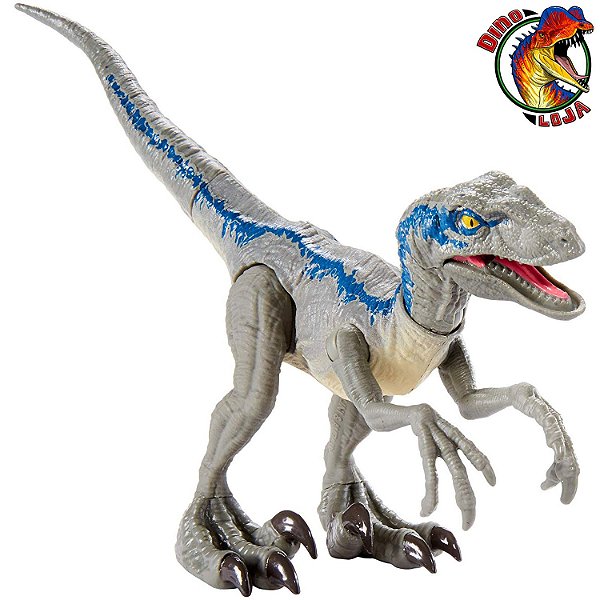 VELOCIRAPTOR BLUE SAVAGE STRIKE JURASSIC WORLD MATTEL ATAQUE SELVAGEM