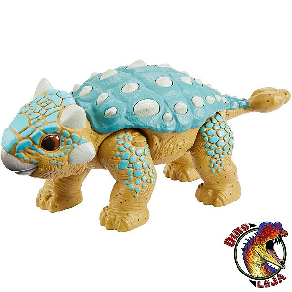 BUMPY ANKYLOSAURUS ACAMPAMENTO JURÁSSICO MATTEL ANQUILOSSAURO BOLOTA