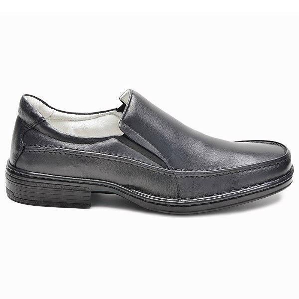 Sapato Social Preto Confort