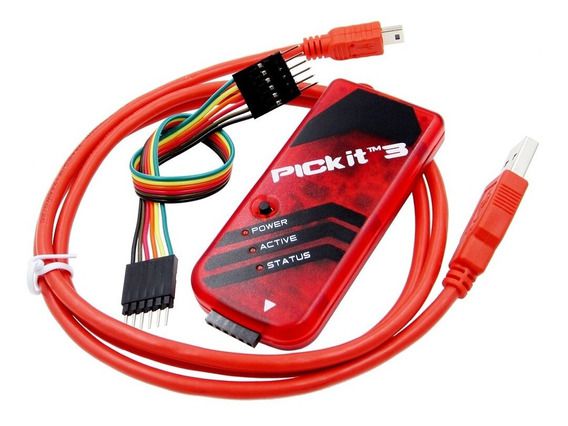 Gravador PIC USB Compatível Pickit 3