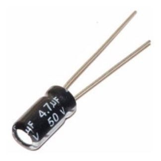 Capacitor Eletrolítico 4.7uF 50V