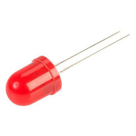 Led Difuso 10mm Vermelho