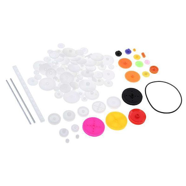 Kit de Polias, Engrenagens e Correias 106pcs DIY