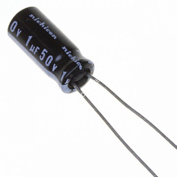 Capacitor Eletrolítico 1uF 50V