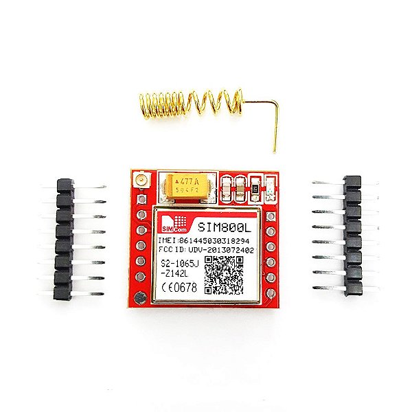 Módulo GPRS GSM SIM800L com Antena