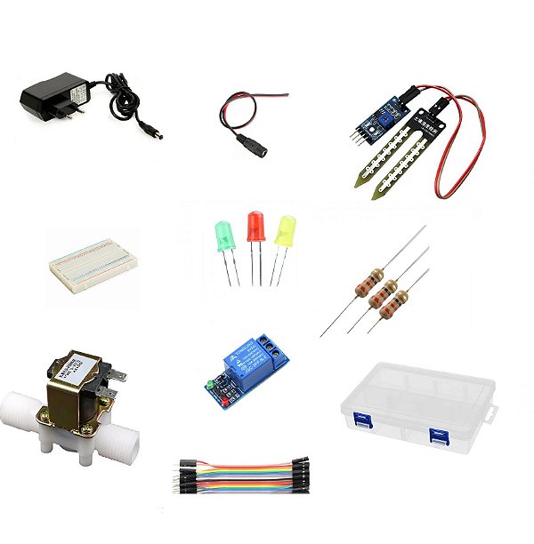 Kit Controle de Irrigação Inteligente para Arduino