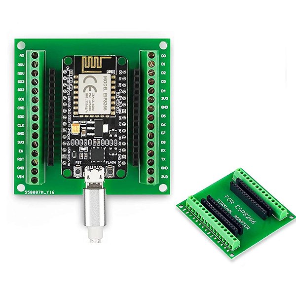 Módulo Adaptador de Expansão Borne para ESP8266 Nodemcu