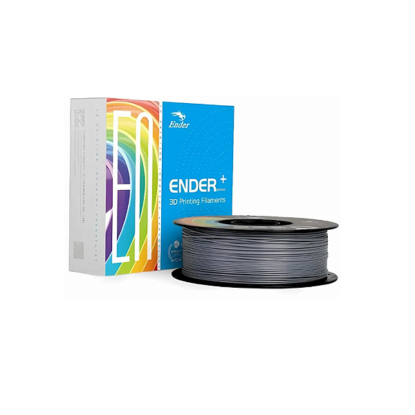 Filamento 1Kg 1.75mm Ender PLA+ Cinza Creality