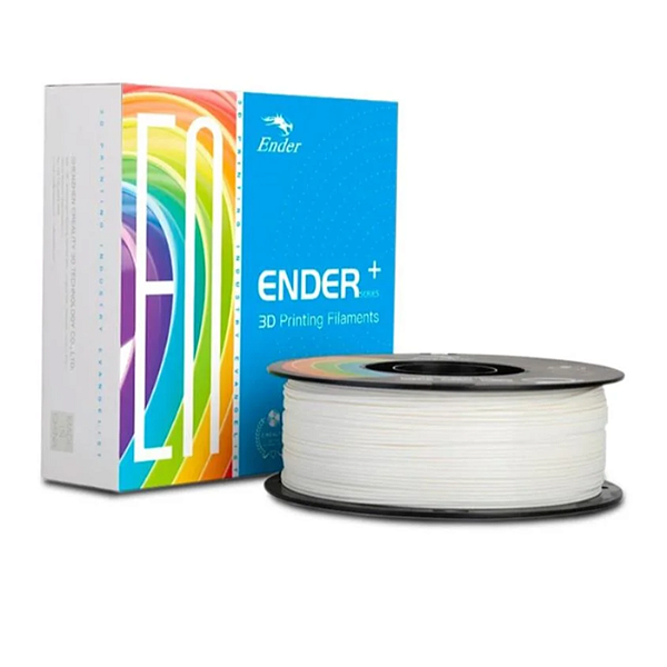 Filamento 1Kg 1.75mm Ender PLA+ Branco Creality