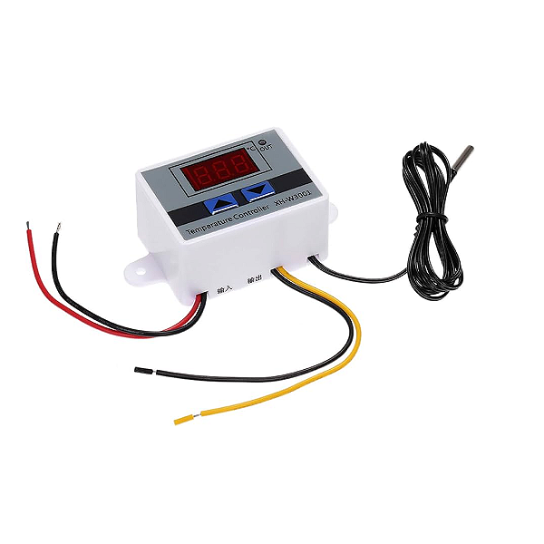 Controlador de Temperatura Termostato XH-W3001 110 - 220V AC Bivolt