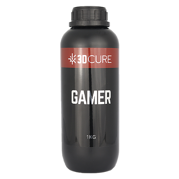 Resina 3D Cure Gamer 1kg - Preto