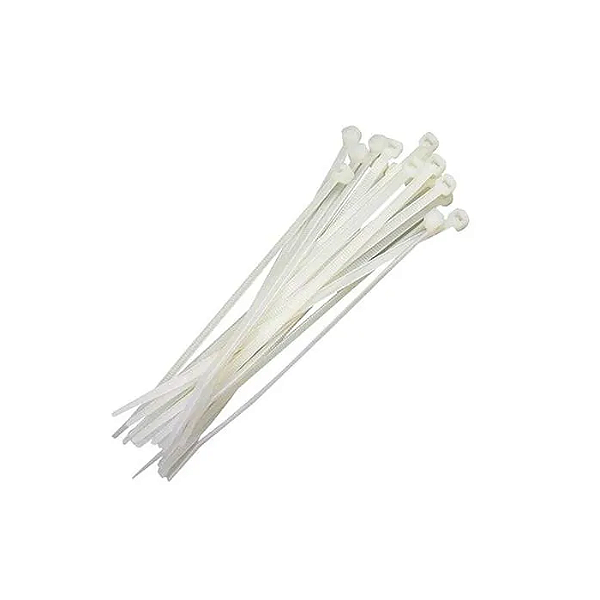 Abraçadeira de Nylon 3x150mm Branca (10 unidades)