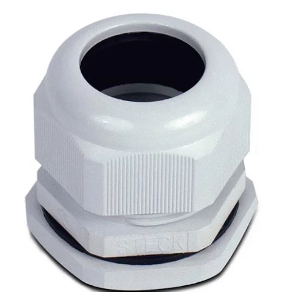 Prensa Cabo PG13.5 IP68 Branco para cabos de 6 a 11mm