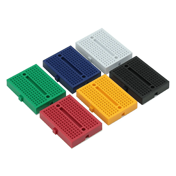 Mini Protoboard 170 Furos Diversas Cores