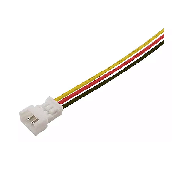 Cabo Conector Jst Xh 2.54 3 Vias 20cm Macho