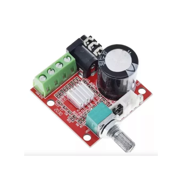 Módulo Amplificador de Som PAM8610 10W com Ajuste de Volume
