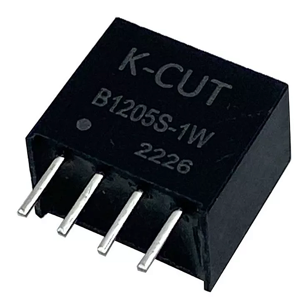 Conversor DC DC Isolado Anti-Ruído 5V B1205S