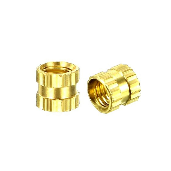 Porca de Inserção Serrilhada Insert M3 6mm