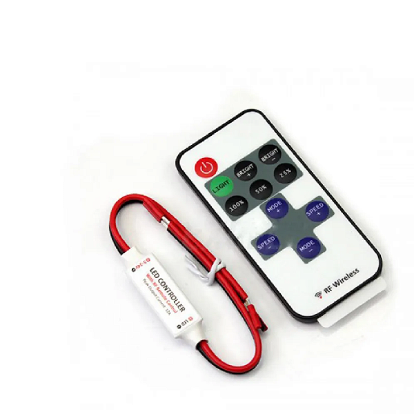 Dimmer para Fita de Led com Controle Remoto Infravermelho
