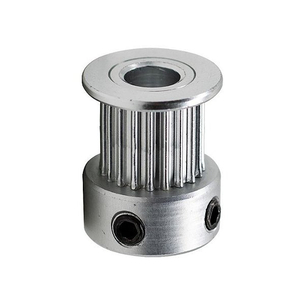 Polia GT2 20 Dentes Furo 8mm para Correia Largura 10mm